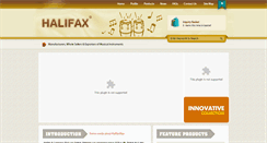 Desktop Screenshot of halifaxco.com